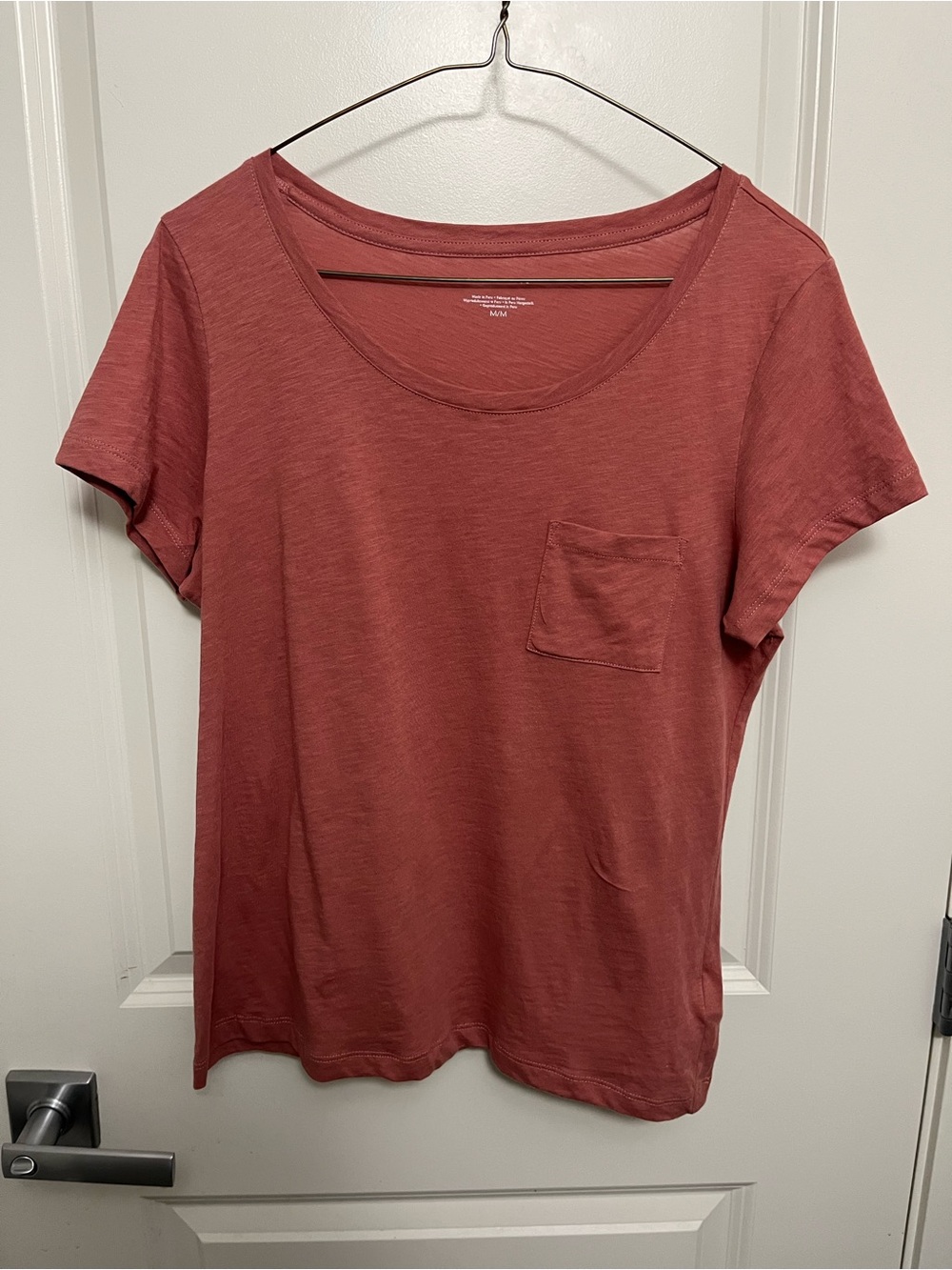 Max Studio Women's Rose Pink T-Shirt - Size Medium (M/M)